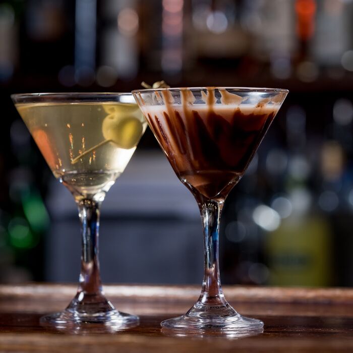 Chocolate Martini martini at Duvic's